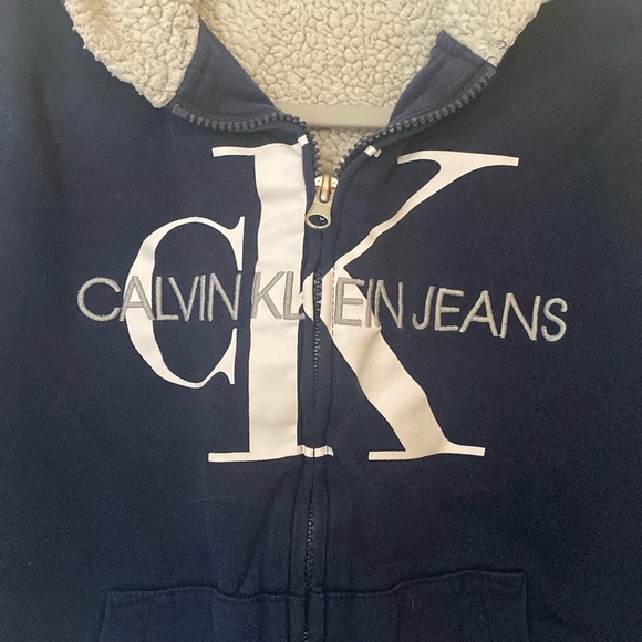 Calvin Klein YOUTH Zip Hoodie - Picture 3 of 4
